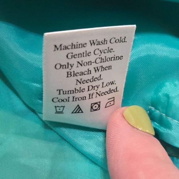 Coldwater Creek Blue with Sailboat Scene Button-Front Linen-Blend Jacket… - Picture 8 of 9